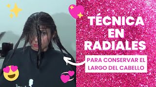 Corte de Cabello Tecnica en radiales  Australia [upl. by Filip]