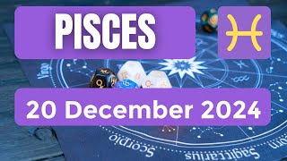 Pisces horoscope  Pisces Horoscope for Today 20 December 2024 [upl. by Dobson464]