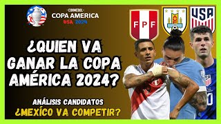 ESTOS SON LOS FAVORITOS A GANAR LA COPA AMÉRICA 2024 Según mi opinión [upl. by Shewmaker]