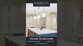 Henderstone Worktops Kent  Silestone Ethereal Glow Quartz shorts kitchencountertops design [upl. by Nnylg821]