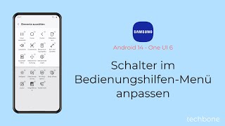 Schalter im BedienungshilfenMenü anpassen  Samsung Android 14  One UI 6 [upl. by Hege]