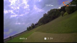 Connex Prosight HD FPV 720p Vortex test with 25mW and fixed on 5840Mhz [upl. by Ormond]