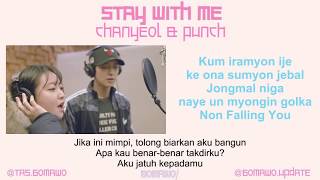 LIRIK CHANYEOL EXO feat PUNCH  STAY WITH ME OST GOBLIN Indo Sub [upl. by Skip308]