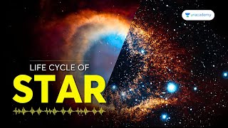 Life Cycle of Stars  The Story of the Birth and Death of a Star  Geography For UPSC [upl. by Ecela]