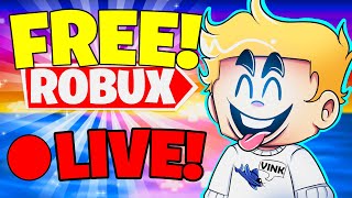 🔴 GIVING 100000 ROBUX TO EVERY VIEWER ROBUX GIVEAWAY LIVE FREE ROBUX [upl. by Suicul]