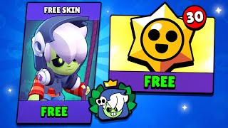 How to get a FREE Skin amp 30 FREE Starr Drops Brawl News [upl. by Nywrad]