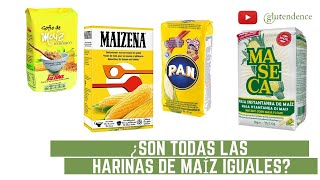 Polenta harina de maíz maicena ¿Son lo mismo [upl. by Cullie]