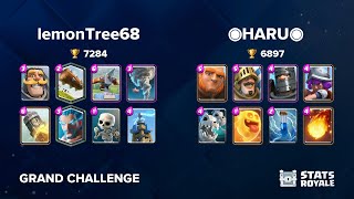 lemonTree68 vs ◉HARU◉ GRAND CHALLENGE [upl. by Inaluahek]