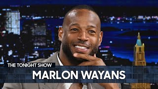 Marlon Wayans on His Selfie with Evander Holyfields Ear and Mike Tyson Extended  Tonight Show [upl. by Aivun]