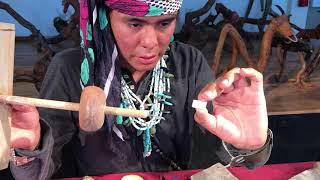 History of Navajo Jewelrymaking Episode 1 Traditional materials and tools [upl. by Ardnauqal519]