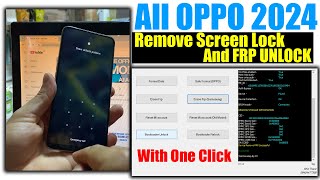 All Oppo Pattern Unlock Tool  Remove Screen Lock  FRP Bypass 2024 [upl. by Lolita]