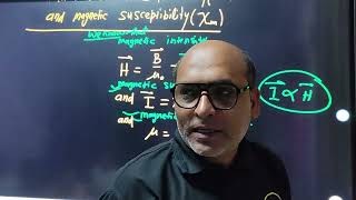 relation between relative permeability and magnetic susceptibility 12th physics [upl. by Tad295]