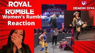 2022 Women’s Royal Rumble Match Reactions [upl. by Benny]