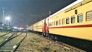 18238 CHATTISGARH EXPRESS Utkrisht Amritsar  Bilaspur With AJNI WAP7 Locomotive [upl. by Perlis229]