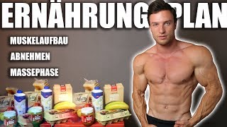 ERNÄHRUNG  So erreichst du deinen Traumkörper   Ernährungsplan und Supplements [upl. by Eversole174]