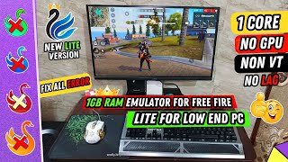 NEW LITE BEST EMULATOR FOR LOW END PC  1GB RAM NO GRAPHICS CARD  SMART GAGA BEST LITE VERSION [upl. by Pollak]