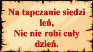 Leń  Jan Brzechwa  znane wierszyki dla dzieci czytane do poduszki [upl. by Anairuy]