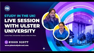 Why should you consider studying at Ulster University  For Indian students Northern Ireland  PSA [upl. by Isabel]