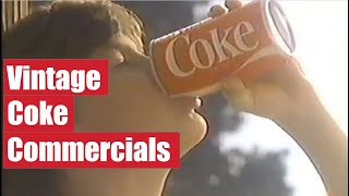 Old Coca Cola Commercials from the 70s amp 80s  Vintage TV Ads [upl. by Edialeda]