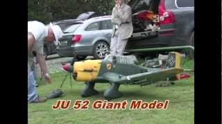 Giant JU 87 RC Scale Dive Bomber [upl. by Cohberg]