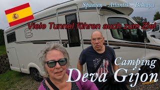 Camping Deva  Gijón  Viele Tunnel führen auch zum Ziel  Spanien Atlantik Biskaya  6 [upl. by Norling]