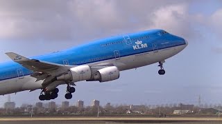 Vliegtuigen Spotten op Schiphol  Prachtige Dag [upl. by Hertha272]