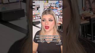 “My cashier had no personality” sephora retail customerservice karen pov skit fyp [upl. by Falconer]