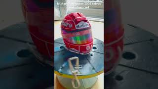 Michael Schumacher 2005 helmet build ferrari schumacher artwork artandcraft f1 motorsportart [upl. by Dressel]