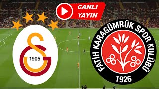 GALATASARAY KARAGÜMRÜK MAÇI CANLI İZLE [upl. by Paul]