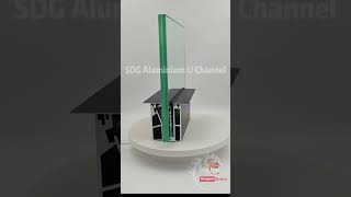 SDG Aluminium U channels for railing projects [upl. by Virgy]