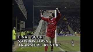 19930223 Swindon Town vs Tranmere Rovers [upl. by Aneras]