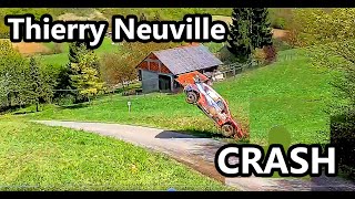 Thierry Neuville Crash  Croatia Rally 2022 [upl. by Ahsiak]