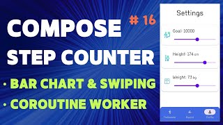 Step Counter Appcompose 16 [upl. by Corenda]