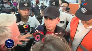 LLEGAN LOS CAMPEONES AL PAÍS I Thiago Almada ya está en Argentina quotEs una locura que me emocionaquot [upl. by Eanad]