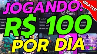 💡 COMO GANHAR 💰R100💰 POR DIA 🎮 JOGANDO DE GRAÇA  JOGOS NFT [upl. by Lawson85]