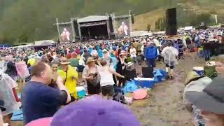 Gibbston Valley concert mud slide [upl. by Eiderf]