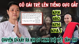 Cô Gái Trẻ Ẩn Tu Nói Về Tâm Thư Sư Minh Tuệ Nge Mà Ớn Lạnh  Lâm An Giang [upl. by Llirrehs]