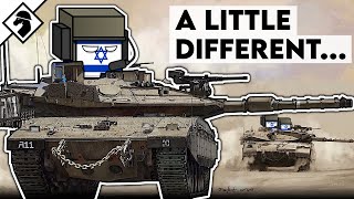 Inside Israel’s Weird Tank Units Merkava [upl. by Ayit]