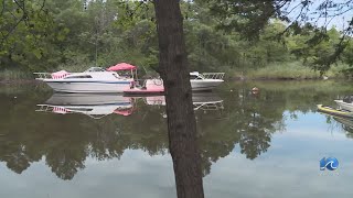 Vagrant vessels Concerns on floating VB homeless camp [upl. by Eldnar]