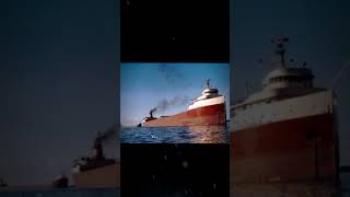 SS Edmund Fitzgerald 49th sinking anniversaryshipwreck greatlakes freighter edithistoricvessel [upl. by Aural]