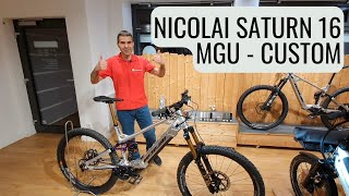 Nicolai Saturn 16 MGU  individualisiert  next Level Enduro EMTB  Tretmühle Stuttgart [upl. by Iruj]