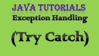 102 Exception Handling in Java Practical Part 1 Try Catch [upl. by Croteau320]