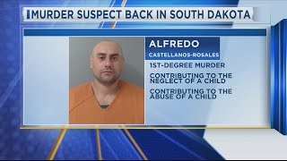 Murder Suspect Back In South Dakota [upl. by Einahpats]