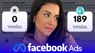 Fiz 189 VENDAS com uma CAMPANHA ADVANTAGE no Facebook Ads [upl. by Fleming319]