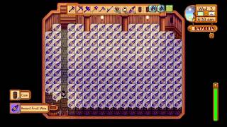 Stardew Valley wine cellar most efficient usage Fill it up [upl. by Nobell]