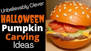 Unbelievably Clever Pumpkin Carving Ideas [upl. by Tewfik897]