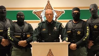 We are coming for you Run  FL Sheriff delivers message to drug dealers [upl. by Neo]