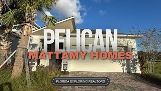 Pelican by Mattamy Homes  Timberdale at Chapel Crossings  Wesley Chapel Florida [upl. by Snebur537]