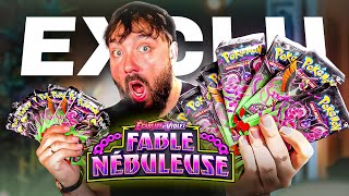 EXCLU MONDIALE  OUVERTURE 20 BOOSTERS POKEMON FABLE NEBULEUSE FRANCAIS [upl. by Ahsaret]