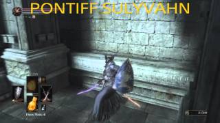 DARK SOULS 3 HIDDEN AREA PONTIFF SULYVAHN [upl. by Ahtabbat]